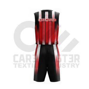 Uniforme de baloncesto transpirable al mejor precio Uniforme de baloncesto Buen material Uniforme de baloncesto de diseño profesional asequible - Product Image 2
