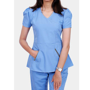 Ensembles de jogging en spandex, uniformes médicaux pour femmes, infirmières, cliniques, ensembles d'uniformes médicaux extensibles, blouses d'hôpital pour femmes - Product Image 6