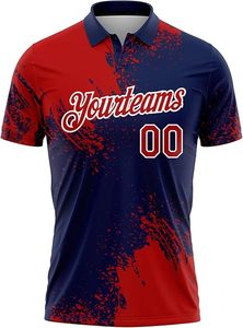 Polo à sublimation personnalisé pour hommes, coupe de qualité supérieure, tissu respirant, idéal pour les équipes et les marques de mode 2025 - Product Image 2