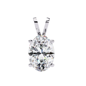 Fabuloso colgante de oro de 18 quilates para mujer con diamante cultivado en laboratorio - Product Image 1