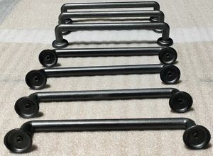 Tiradores modernos de acero inoxidable negro mate para muebles, gran oferta de calidad para uso en puertas de gabinetes de cocina y baño - Product Image 4