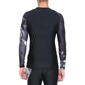 Rashguard ecológico transpirable de alto rendimiento para BJJ Surf & Fitness Top de compresión de secado rápido - Product Image 6