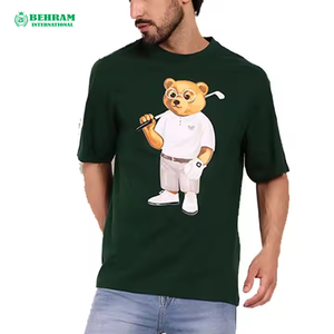 Camiseta de Manga Corta para Hombre, Corte Holgado, 100% Algodón, Transpirable, de Secado Rápido, Ecológica, Anti-Pilling, para Deporte y Running, Personalizable al por Mayor - Product Image 3