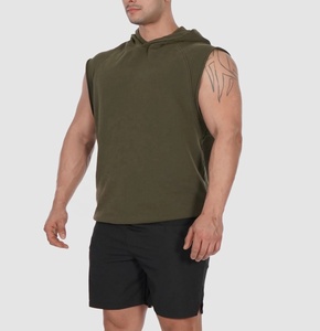 เสื้อออกกำลังกายแขนกุดขนาดพิเศษปักลายโลโก้ออกแบบได้ตามต้องการ - Product Image 1