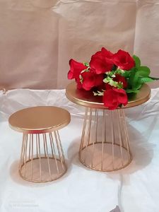 Soporte de Metal para pastel de color negro, forma redonda, para decoración del hogar, diseño de Metal, el mejor para decoración de fiesta de cumpleaños - Product Image 5