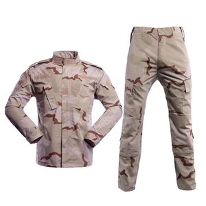 Uniforme de Combate Táctico de Camuflaje Unisex, Tela Oxford Resistente a Desgarros, Transpirable, Impermeable, Cierre de Cremallera, Diseño con Estampado - Product Image 5