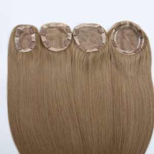 Venta caliente base de seda de alta calidad y Topper de pelo mono tupé extensiones de cabello humano belleza al por mayor - Product Image 2