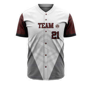 Jersey de Béisbol Profesional Más Vendido, Uniforme Personalizado Transpirable de Secado Rápido para Equipos de Adultos - Product Image 3