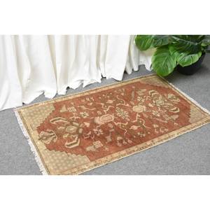 พรมขนสัตว์ตุรกี17x29ft วินเทจสีน้ำตาลและสีเบจเทคนิคการสานแบบแบนสำหรับตกแต่งห้องนั่งเล่นกว้าง4เมตร - Product Image 3