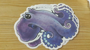 Logotipo personalizado respetuoso con el medio ambiente impermeable PVC ventana pegatina única forma troquelada decorativa al aire libre pegatina de impresión - Product Image 4