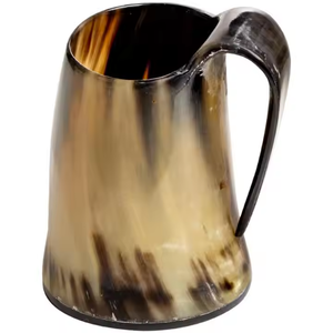 Tasses à corne à la mode, sécurité alimentaire et chopes vikings médiévales, 2025 avec un design en agate, tous disponibles à des prix abordables. - Product Image 5