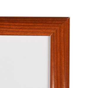 Cadre photo moderne en bois Forme carrée Dessus de table Type de montage moderne Cadre photo Porte-clips d'image mémorable - Product Image 5