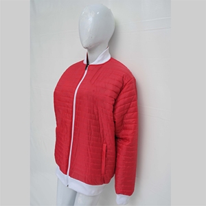 Chaqueta Bomber Ligera y Transpirable, Teñida, con Cierre Frontal, Cuello y Dobladillo Acanalados, Aislada, Moderna, Informal, para Invierno, Uso Diario - Product Image 3