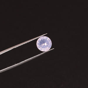 Piedra Suelta de Cuarzo Lavanda Natural Redonda de 8mm, 1.75 Quilates, la Más Vendida, Suministros para la Fabricación de Joyería Brasileña - Product Image 4