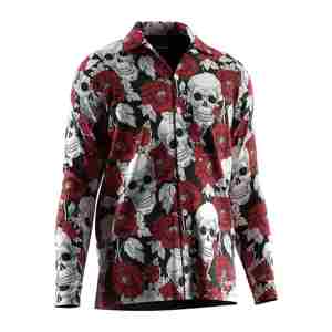 Chemise pour homme, nouveau design, en spandex, imprimée, sur mesure OEM/ODM - Product Image 5