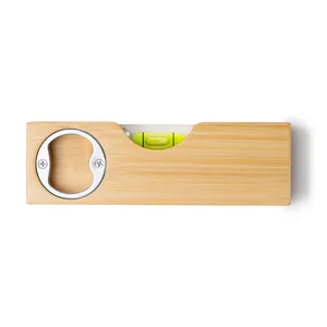 Livella a Bolla in Bambù Brescia, Cavatappi e Apribottiglie Personalizzati, Gadget - Product Image 3