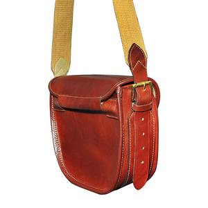 Sac à cartouches en cuir, brun britannique, cuir de vachette pleine fleur de qualité supérieure, spécialement traité, luxueux, capacité jusqu'à 125 cartouches - Product Image 3