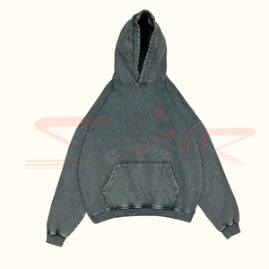 Sudaderas con Capucha de Primera Calidad, Estilo Básico y Moderno, Lavado Ácido, Tallas Grandes, Ropa, Sudaderas con Capucha Lavadas al Ácido - Product Image 3