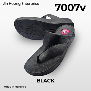 @migo Womens Flip-Flop Sandals 7007v Maroon Comfort Lightweight Thick Sole Anti-Slip Sole Water Resistant 4cm <b>Heel</b> Made Malaysia - Product Image 6