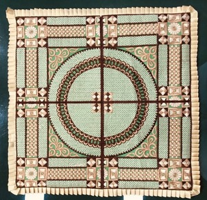 Chemin de table de travail en fil brodé de chenille élégant Offre Spéciale pour la maison ou le restaurant et l'hôtel disponibles à bon prix - Product Image 1