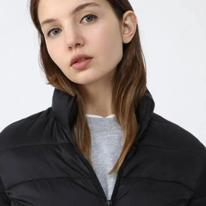 Nueva moda de invierno, chaqueta acolchada de Color personalizado para hombre, logotipo personalizado de alta calidad, cuello levantado, logotipo frontal, transpirable de secado rápido - Product Image 6