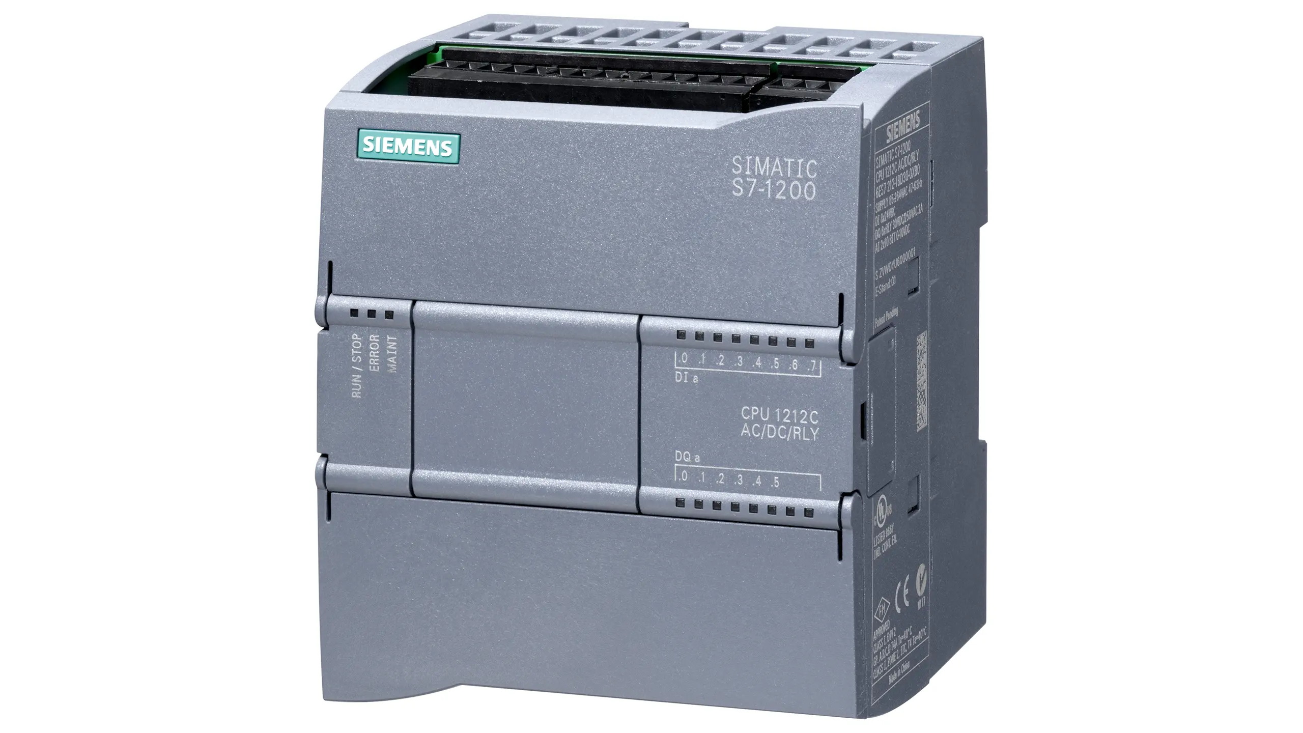 חדש לגמרי SIEMENS S7-1200 מעבד 1212C AC/dc/ממסר (6ES7212-1BE40-0XB0) זמין עבור WHOLESALING