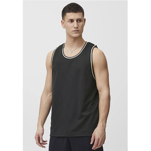 Camiseta Deportiva Personalizada de Material Acanalado con Spandex Elástico, Corte Regular, para Gimnasio, Fitness, Color Sólido, Estilo Vintage - Product Image 4