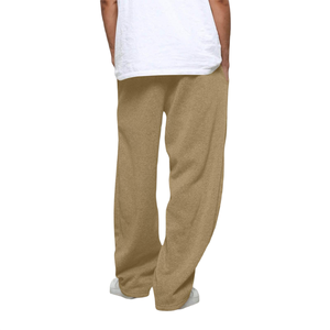 กางเกงวอร์มผู้ชายทรงหลวมขากว้างกางเกงวินเทจเฮฟวีเวตใหม่2025ออกแบบได้ตามต้องการ - Product Image 4