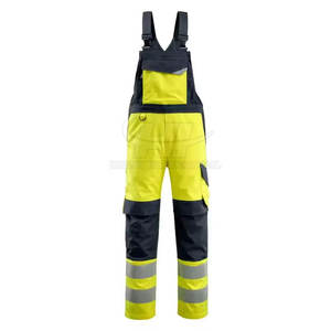 Pantalones de Trabajo de Alta Visibilidad con Refuerzos en Cintura y Rodillas, Material de Poliéster para Mayor Protección y Durabilidad - Product Image 3