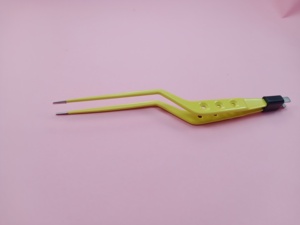 Aesculap Pince de coagulation électrochirurgicale à usage unique Instruments isolés à raccord européen bipolaire avec lame de doigt incurvée - Product Image 6