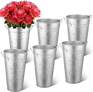 Pot de fleurs de Noël en métal au design unique Jardinière d'intérieur pour la décoration de la maison et du jardin Décoration de Noël en métal au design unique - Product Image 2
