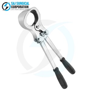 SAJ SURGICAL CORPORATION Eco Friendly <b>Castrator</b> Long Handle Veterinary Use Recyclable Stainless Steel Biodegradable Packaging - Product Image 5