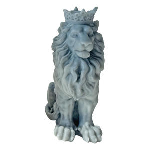 <span class=keywords><strong>Bougie</strong></span> en silicone Lion King Owl Mold3d, animal démon, aromathérapie, plâtre, savon, résine, moule pour cadeau d'halloween, bricolage - Product Image 1