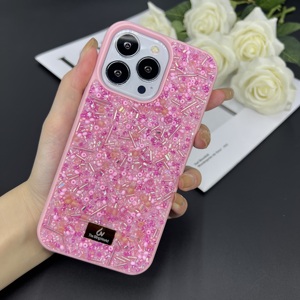 Custodia per cellulare con diamante colorato personalizzato all'ingrosso personalizzata per custodia per telefono apple <span class=keywords><strong>iphone</strong></span> 15 pro max 11 <span class=keywords><strong>xr</strong></span> <span class=keywords><strong>Cover</strong></span> <span class=keywords><strong>protettiva</strong></span> - Product Image 4