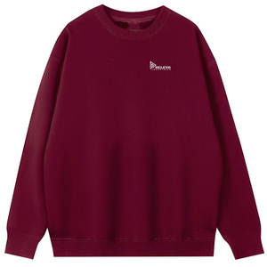 เสื้อสเวตเชิ้ตผู้ชายไซส์ใหญ่ ผ้าฝ้าย 100% คอทรงโอ ระบายอากาศได้ดี เป็นมิตรต่อสิ่งแวดล้อม รับผลิตแบบ OEM พร้อมบริการสกรีนโลโก้ตามสั่ง - Product Image 4