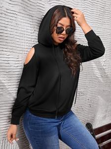 Sweats à capuche pour femmes de haute qualité séchage rapide respirant coupe confortable hiver pulls à capuche chauds pour femmes - Product Image 5