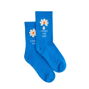 ODM personnalisé fleur coton chaussettes d'équipage coton tricoté conception soutien de la voûte plantaire respirant coton doux pour hommes femmes usage quotidien - Product Image 1