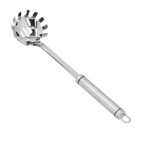 Cuchara de pasta de acero inoxidable, utensilios de cocina reutilizables, utensilios de cocina, artesanías de diseño superior, pasta de acero - Product Image 2