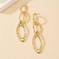 XXX-YYY or couleur exagérer boucles d'oreilles femmes tendance mode personnalité bijoux cadeaux de fête exquis simplicité accessoires