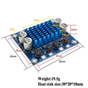 Module d'amplificateur de puissance audio Aek-Tech XH-A232 TPA3110 2 canaux 30W numérique - Product Image 4