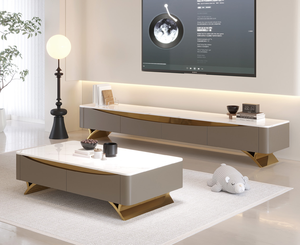 Modern Scandinavian <b>Coffee</b> <b>Table</b>, Minimalist Wooden Sofa Center <b>Table</b> - Product Image 3