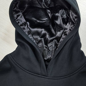 2023 personnalisé mode pull à capuche Premium 100% coton polaire solide perlé unisexe haute qualité hommes hiver brodé - Product Image 3