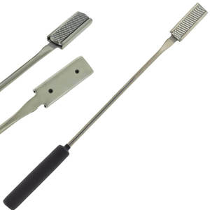 ตะไบสำหรับฟันม้าขนาดเล็กแบบตรงด้ามจับสีดำเครื่องมือสัตวแพทย์มืออาชีพสำหรับยื่นฟันม้าม้าม้า - Product Image 1