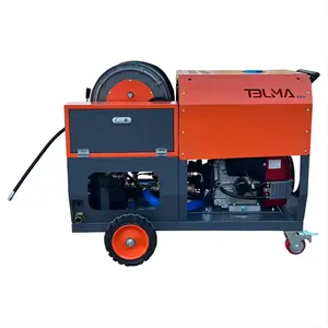 AMJ 37HPsewer water jet washer high pressure cleaner cleaning high diesel powered pressure washer machines