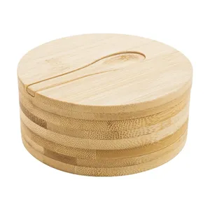 Porte-Sel et Poivre Écologique en Bambou Munnar – Outils pour Herbes et Épices - Product Image 1