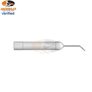 Cánula Microquirúrgica Oftálmica de Acero Inoxidable Nichamin de Calibre 21 con Puerto Lateral para Cataratas e Implantes Intraoculares, Instrumentos Médicos de Alto Control - Product Image 4