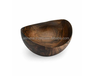 Cuenco de madera de mango marrón personalizable, respetuoso con el medio ambiente y de la mejor calidad absoluta para uso multiusos y fiestas - Product Image 2