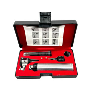 Juego de Otoscopio Profesional de 4 Lentes, Instrumentos Quirúrgicos de Diagnóstico Médico ORL (Oído, Nariz y Garganta) con Accesorios para Clínica - Product Image 1