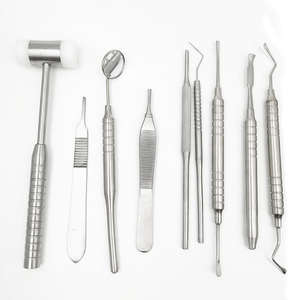 Kit de Higiene Dental, Instrumentos Dentales de Acero Inoxidable para Limpieza Dental, Herramientas Quirúrgicas que Incluyen Alicates y Cuchillo, Aprobado por la CE - Product Image 3