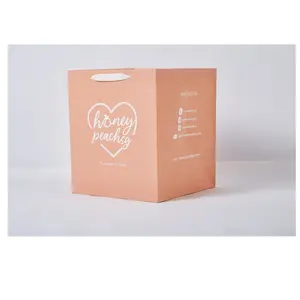 Singapur ofset baskı CMYK/Pantone gıda kuşe kağıt perakende öğeler geri dönüşümlü malzemeler özelleştirilmiş sanat karton kutu çantası